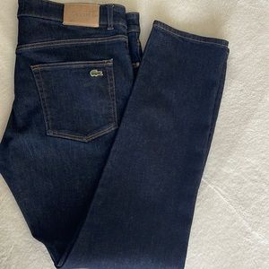 Mens Lacoste Blue Jeans 38/34  (stretchy) Slim